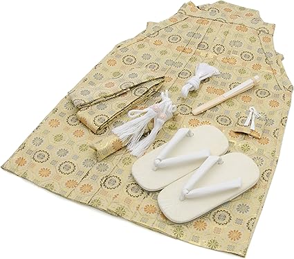 Amazon | 七五三 袴 男の子 はかま 7点セット 金襴 五歳 着物 金